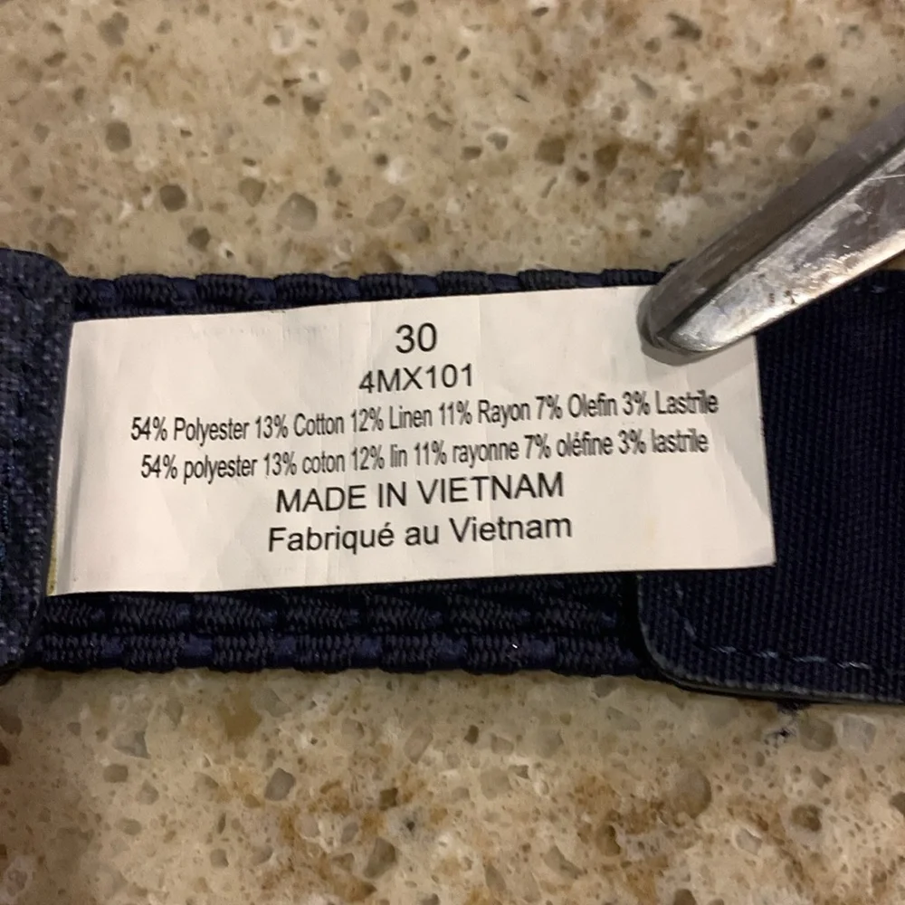 NWT TravisMathew Cuater First Rate Golf Belt Size